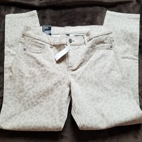 New York & Company Denim - NWT New York & Company ankle legging 8 cheetah